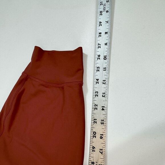 Old Navy Leggings Womens 4X Brown Solid High-Rise Go-Dry Powersoft Activewear Ne - Picture 2 of 12